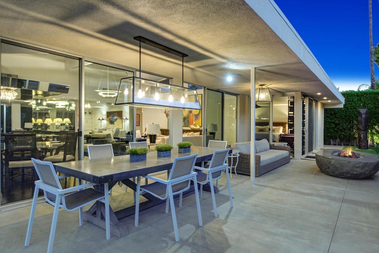 Canyon Palms Estate- Ultra-Luxe, Pool, Spa, Firepit, Outdoor Kitchen & More بالم سبرينغس المظهر الخارجي الصورة