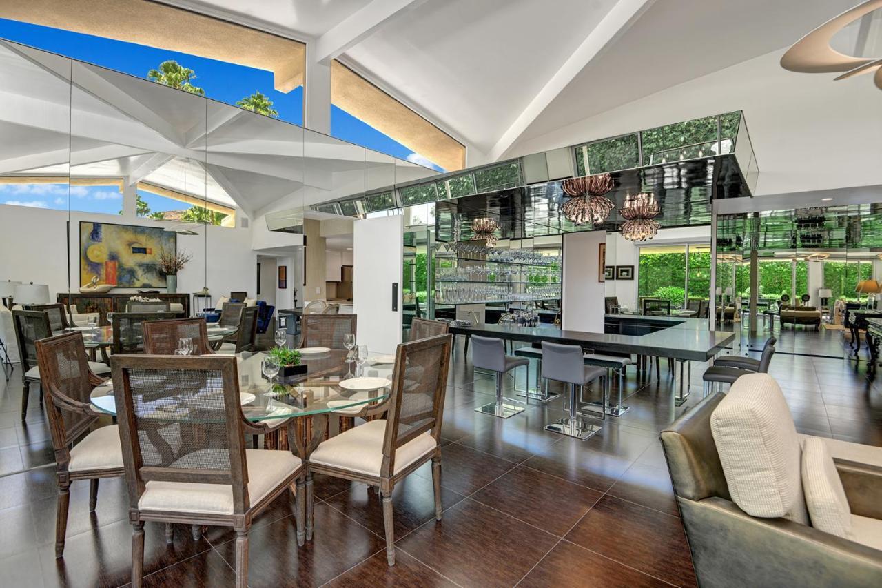 Canyon Palms Estate- Ultra-Luxe, Pool, Spa, Firepit, Outdoor Kitchen & More بالم سبرينغس المظهر الخارجي الصورة