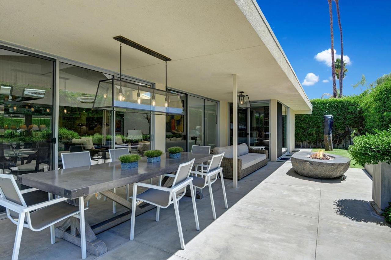 Canyon Palms Estate- Ultra-Luxe, Pool, Spa, Firepit, Outdoor Kitchen & More بالم سبرينغس المظهر الخارجي الصورة