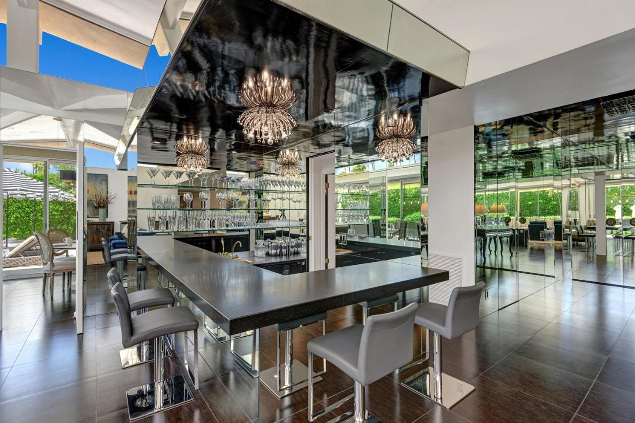 Canyon Palms Estate- Ultra-Luxe, Pool, Spa, Firepit, Outdoor Kitchen & More بالم سبرينغس المظهر الخارجي الصورة