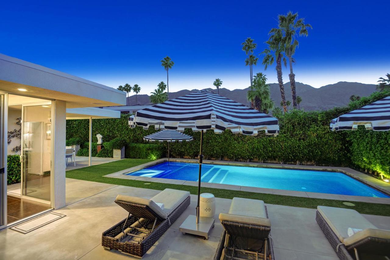 Canyon Palms Estate- Ultra-Luxe, Pool, Spa, Firepit, Outdoor Kitchen & More بالم سبرينغس المظهر الخارجي الصورة